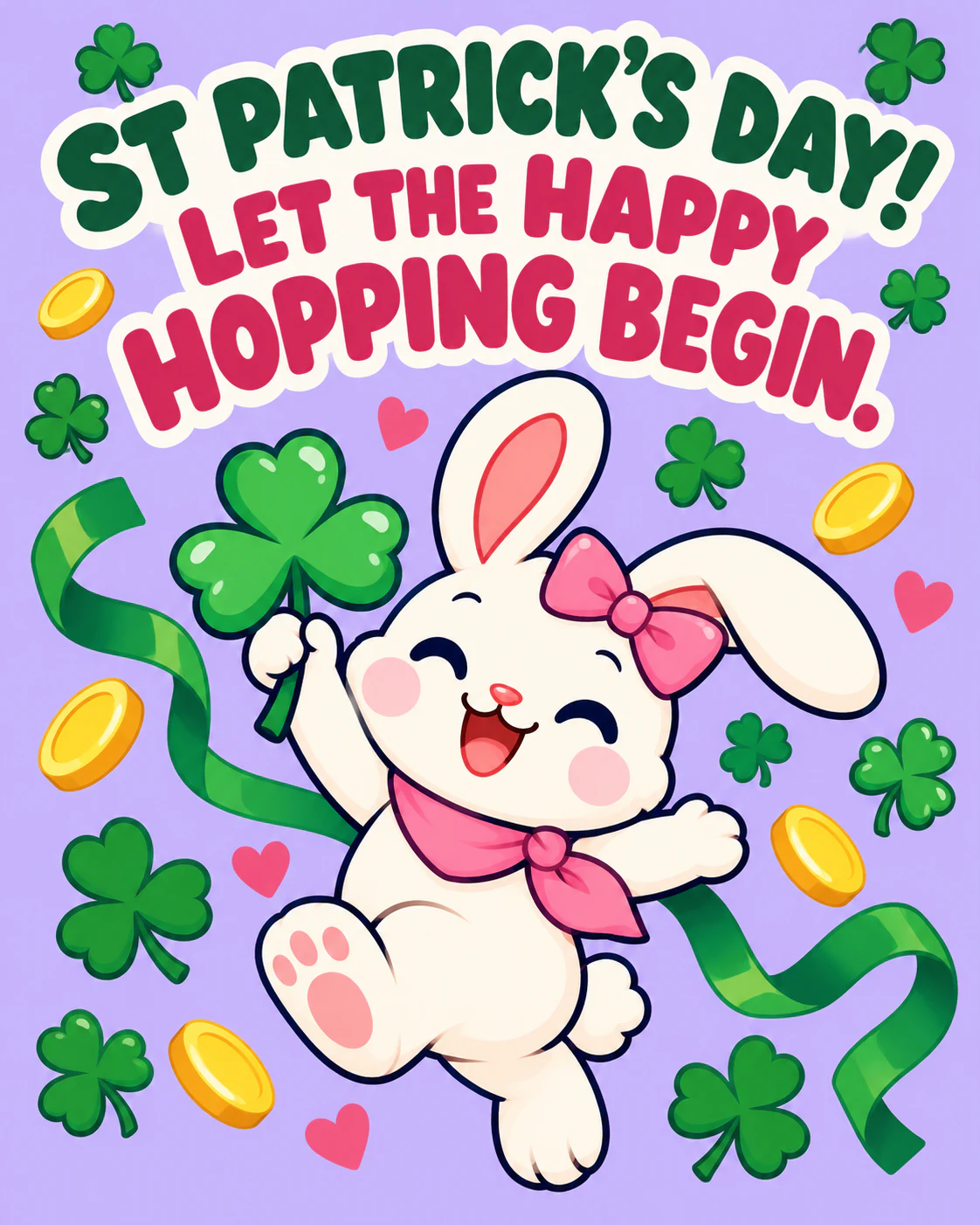 ST PATRICK’S DAY! LET THE HAPPY HOPPING BEGIN.
