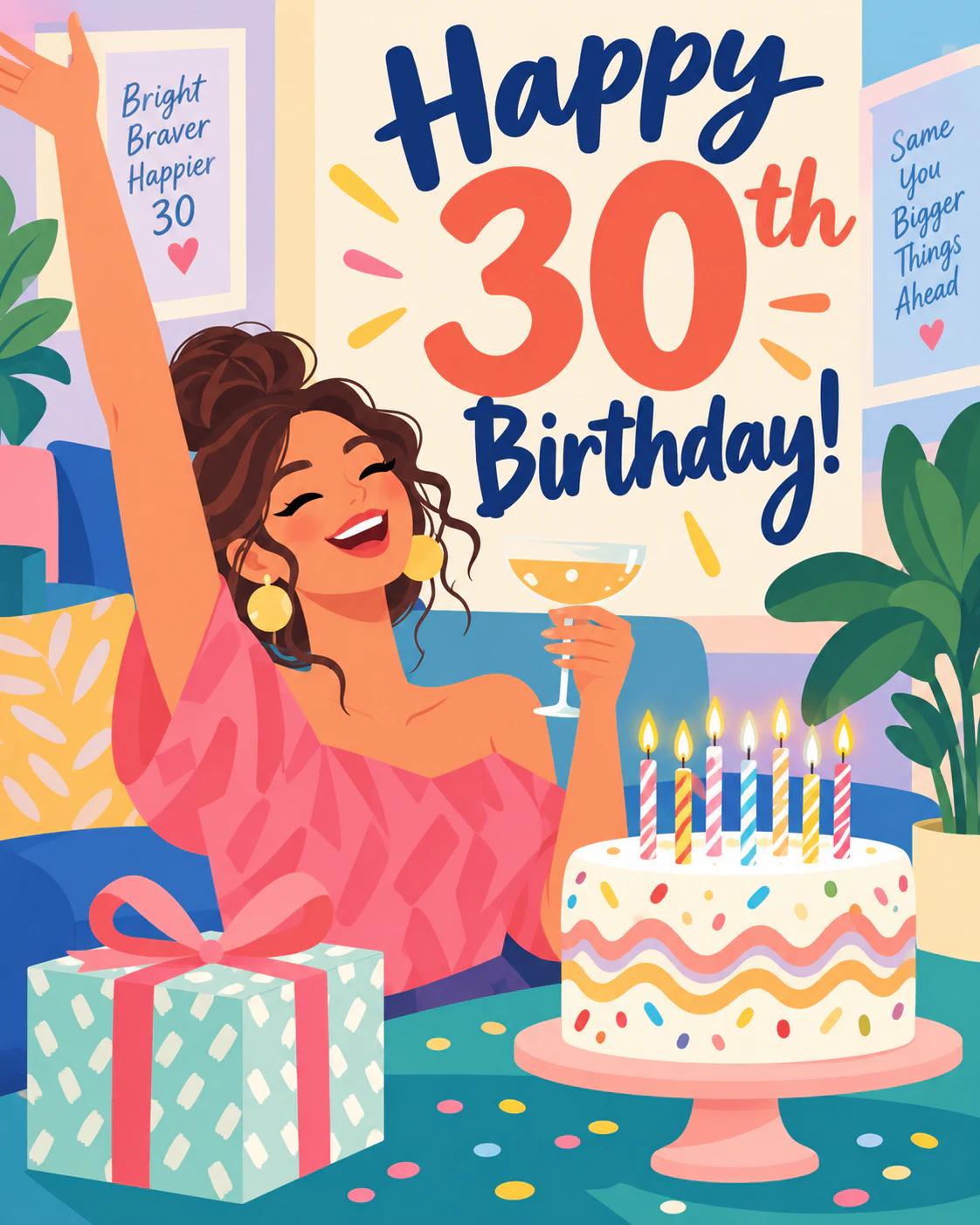 30th birthday ecard
