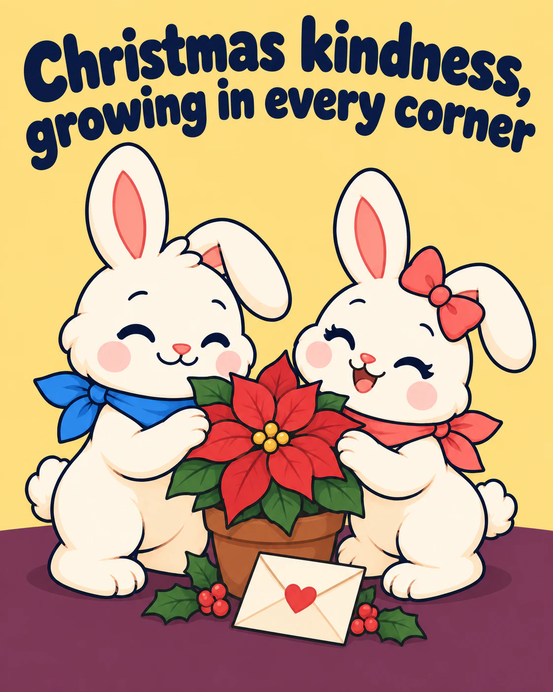 Christmas kindness, growing in every corner