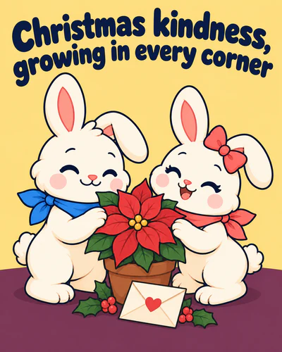 Christmas kindness, growing in every corner