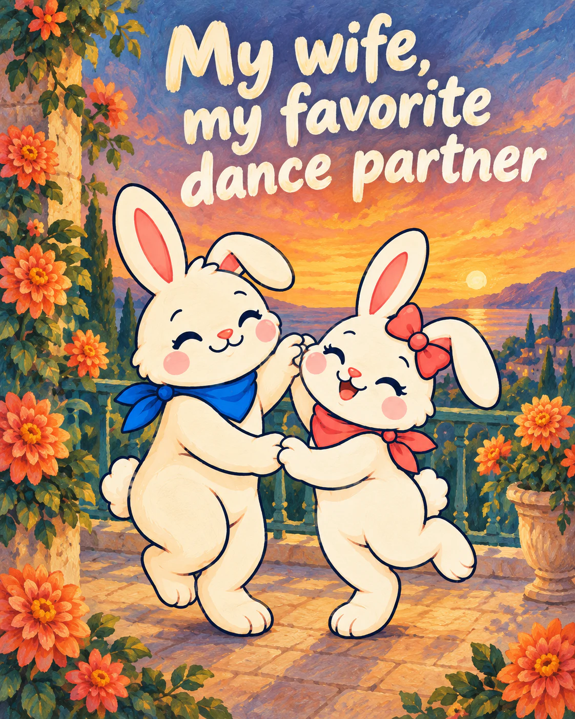 My wife, my favorite dance partner