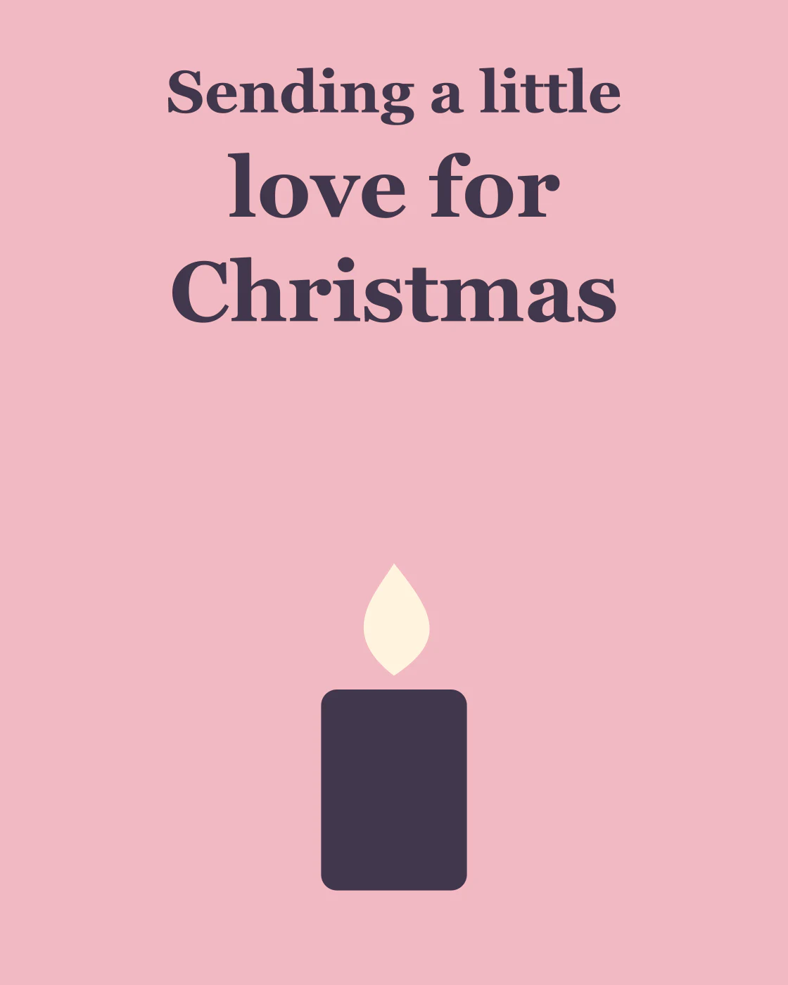 Sending a little love for Christmas