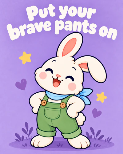 Put your brave pants on