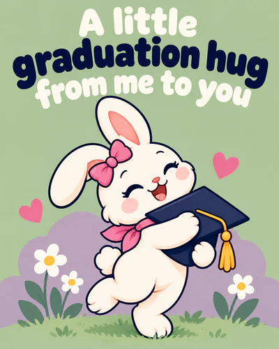 A little graduation hug from me to you