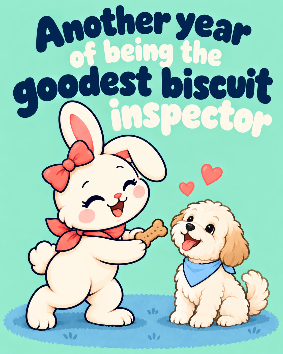 Another year of being the goodest biscuit inspector