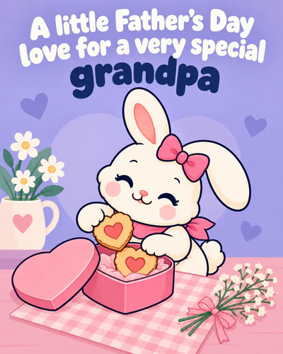 A little Father's Day love for a very special grandpa