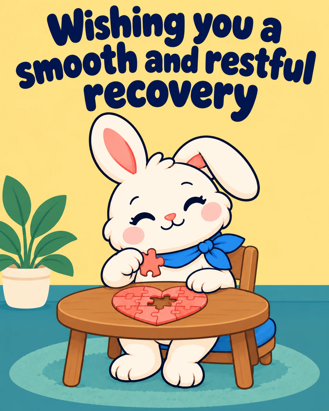 Wishing you a smooth and restful recovery
