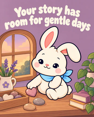 Your story has room for gentle days