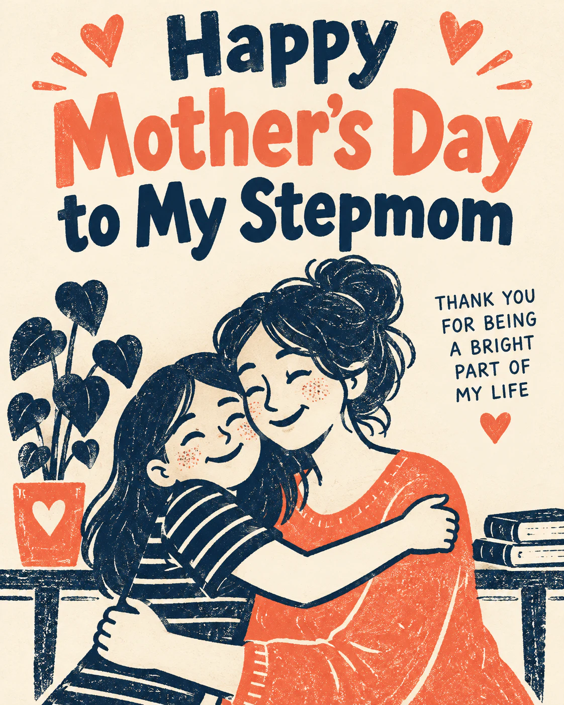 Mothers day ecard for stepmom