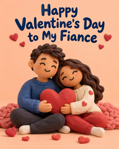 Valentines day ecard for fiance