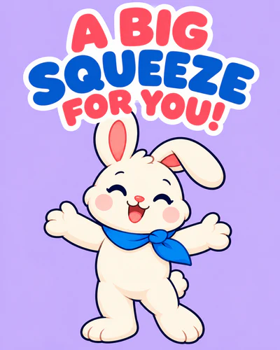 A BIG SQUEEZE FOR YOU!
