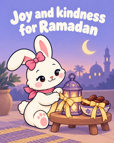 Joy and kindness for Ramadan