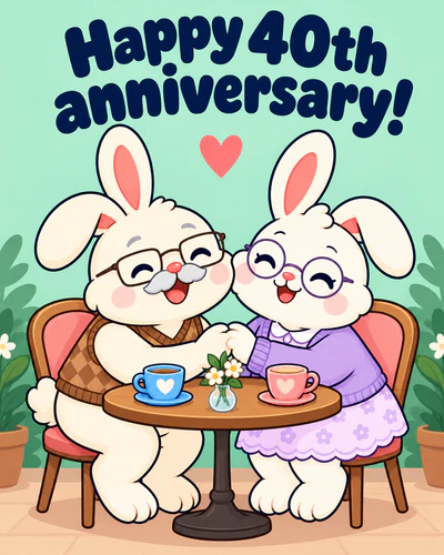 Happy 40th anniversary!