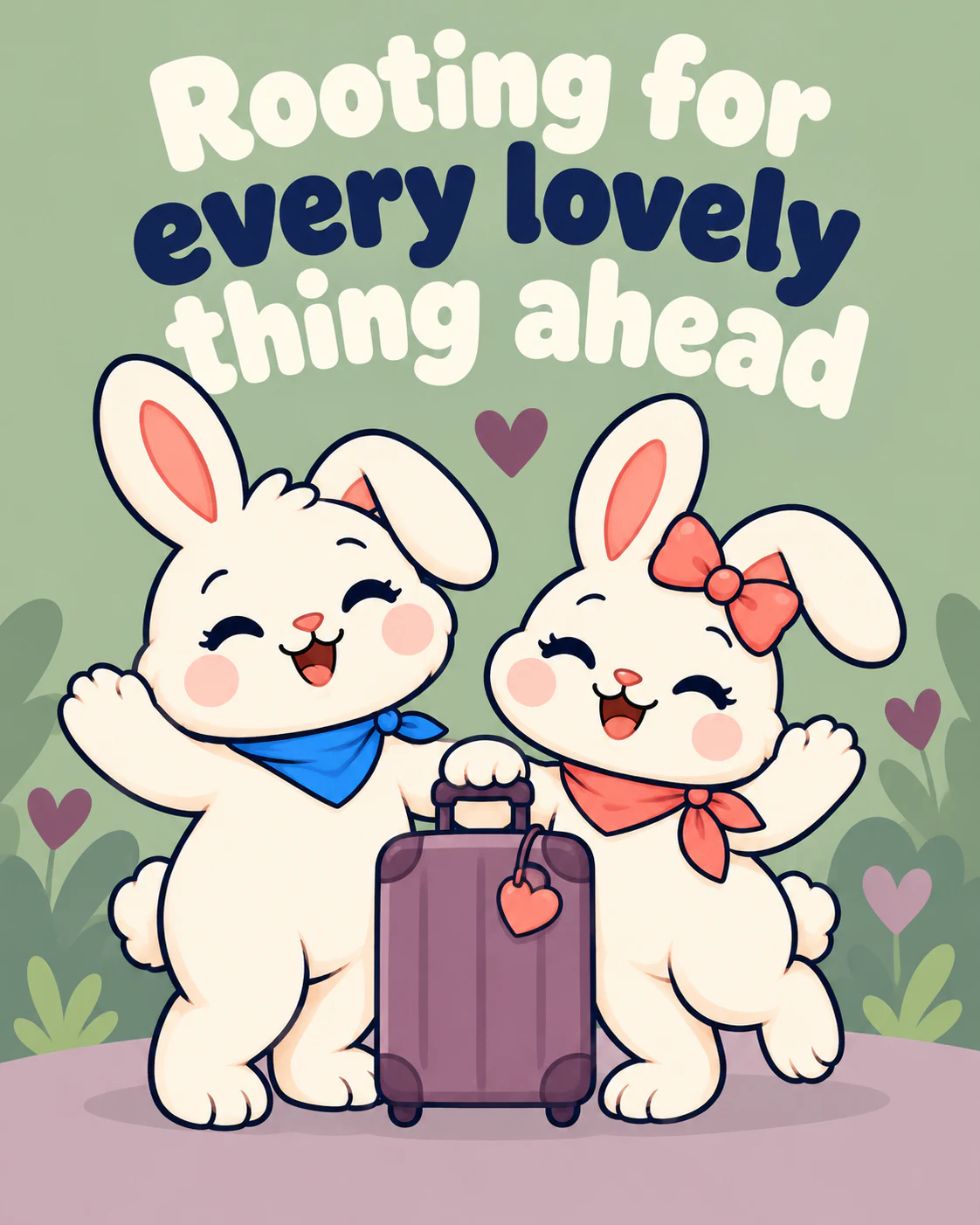Rooting for every lovely thing ahead