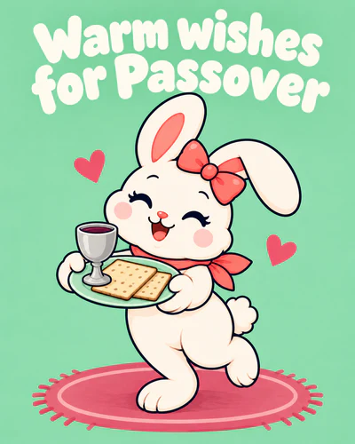 Warm wishes for Passover