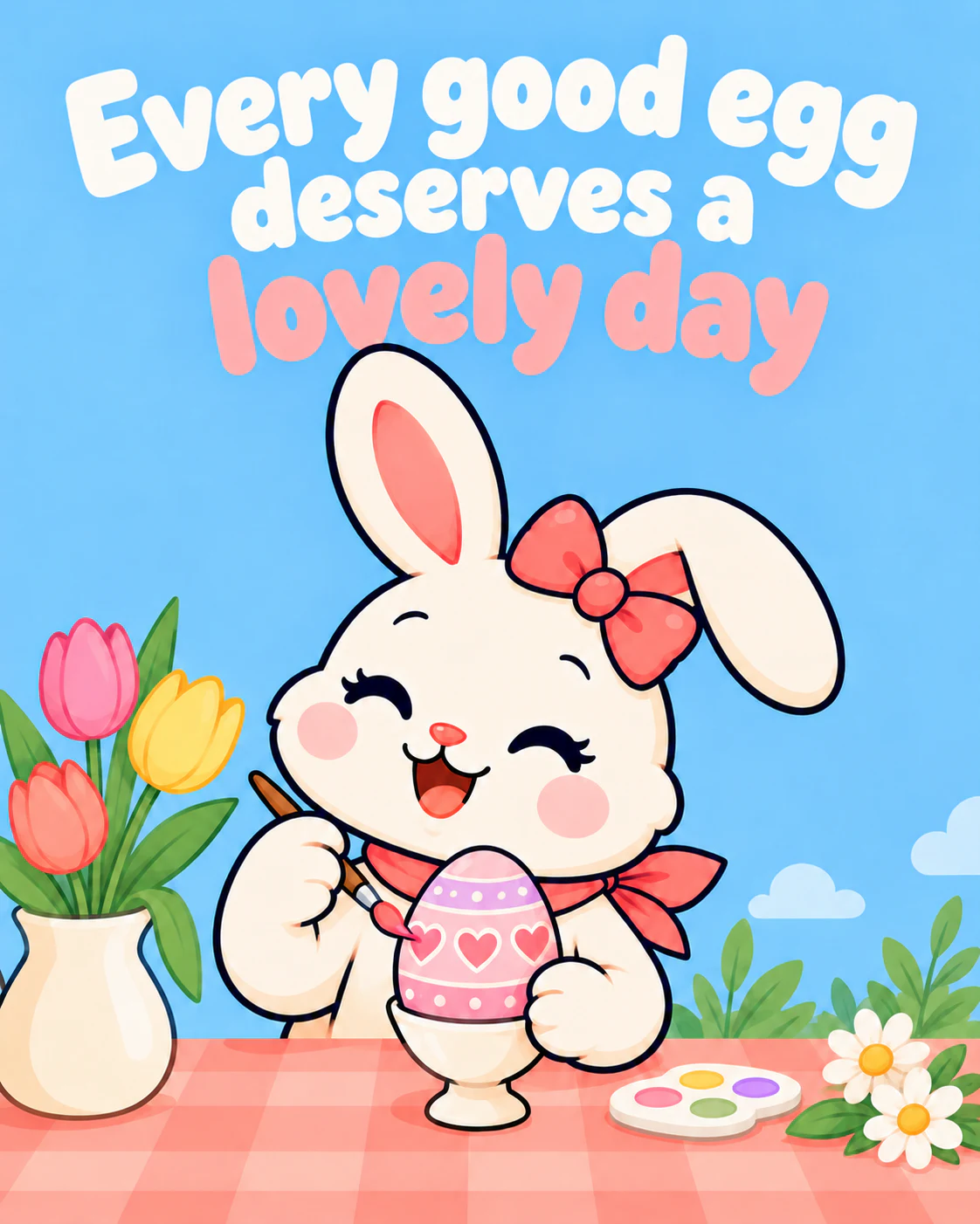 Every good egg deserves a lovely day