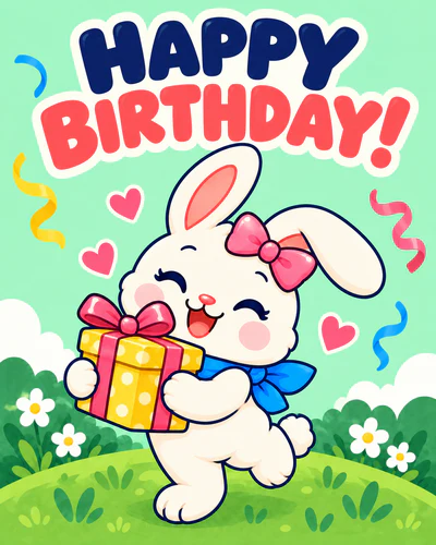 Happy birthday! — Celebration Stickers