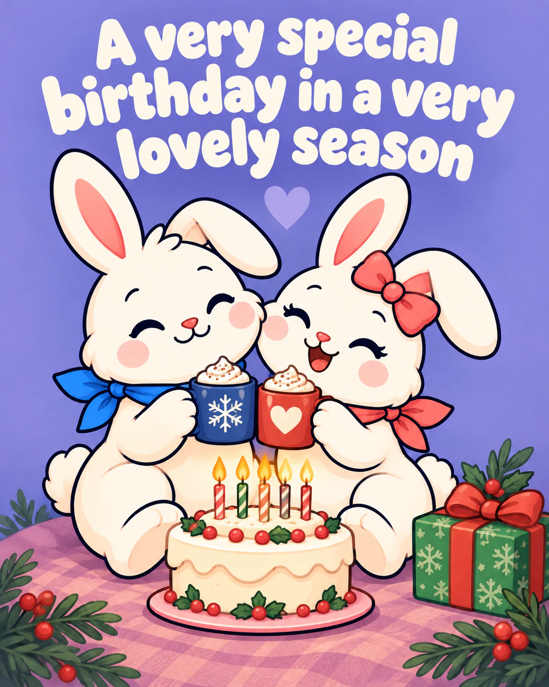 A very special birthday in a very lovely season