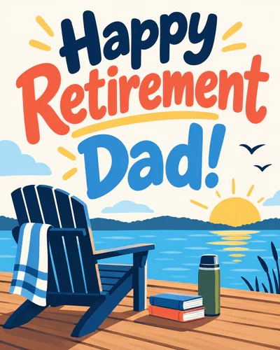 Retirement ecard for dad