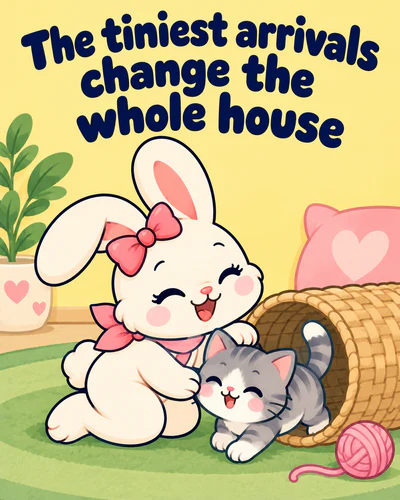The tiniest arrivals change the whole house