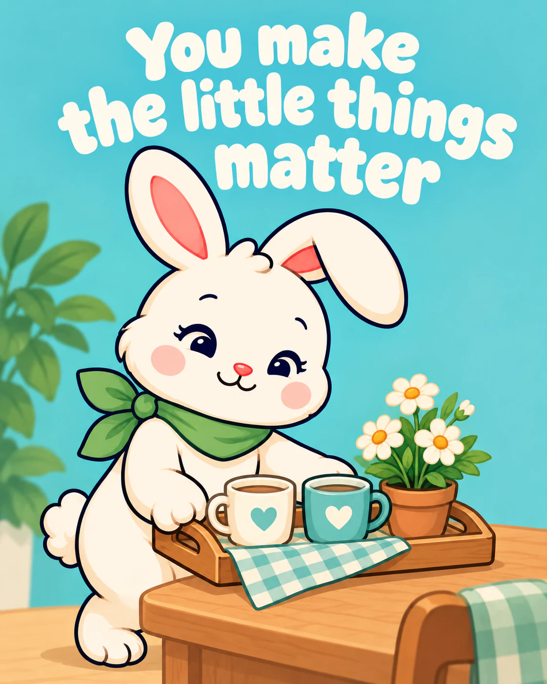 You make the little things matter