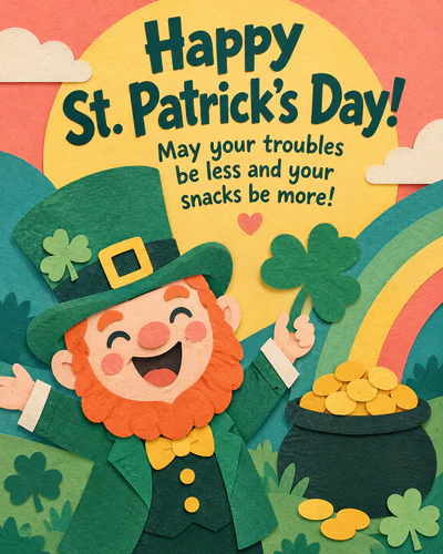 Funny st patricks day ecard