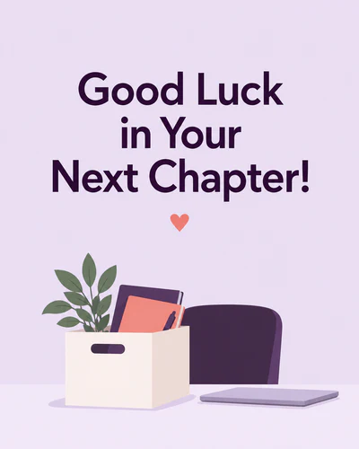 Leaving job ecard
