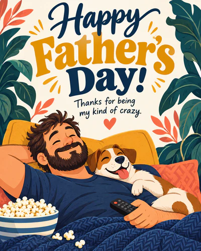 Funny fathers day ecard