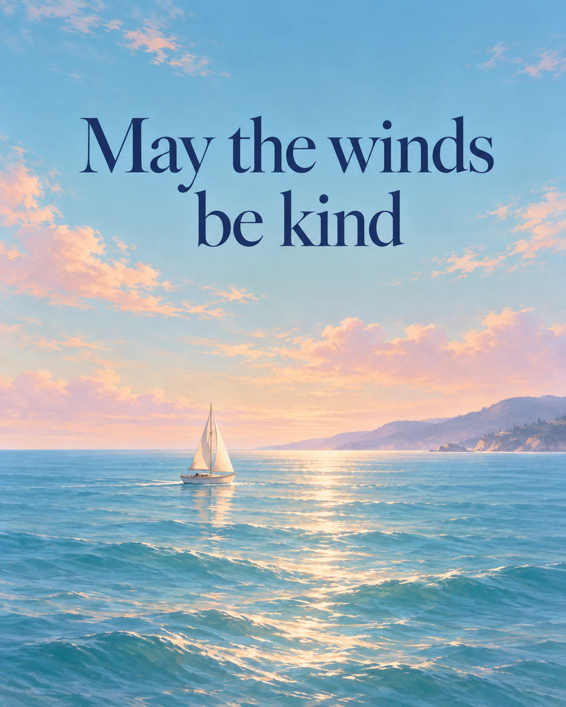 May the winds be kind