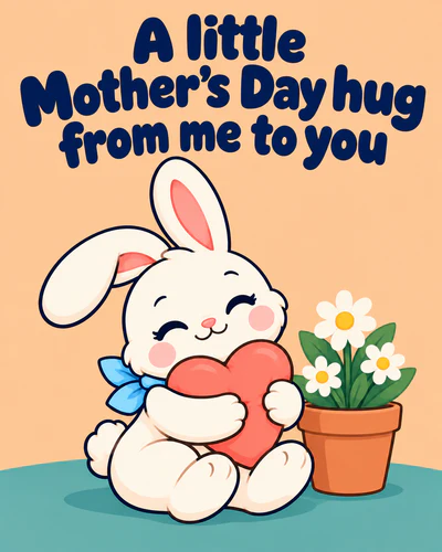 A little Mother's Day hug from me to you