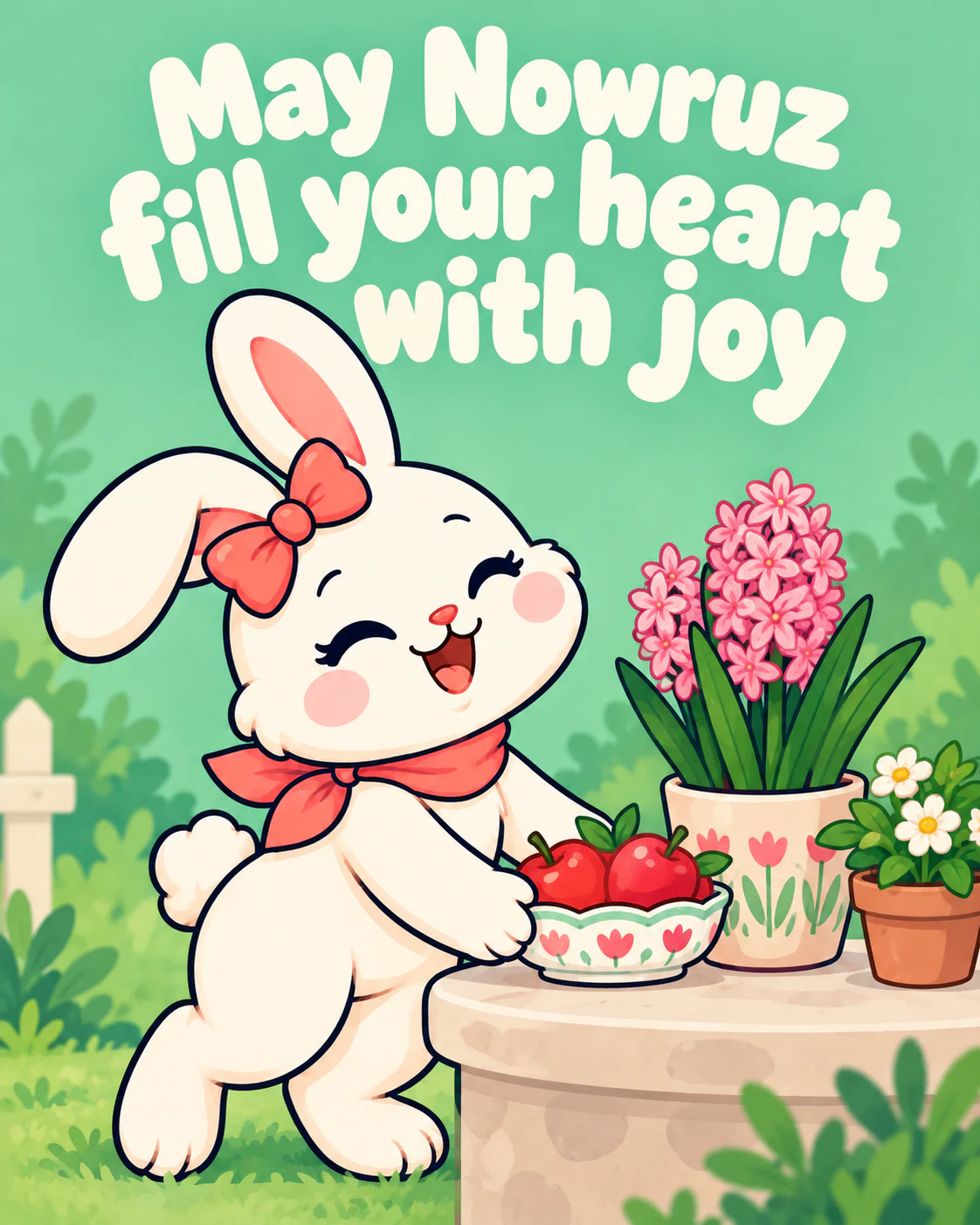 May Nowruz fill your heart with joy