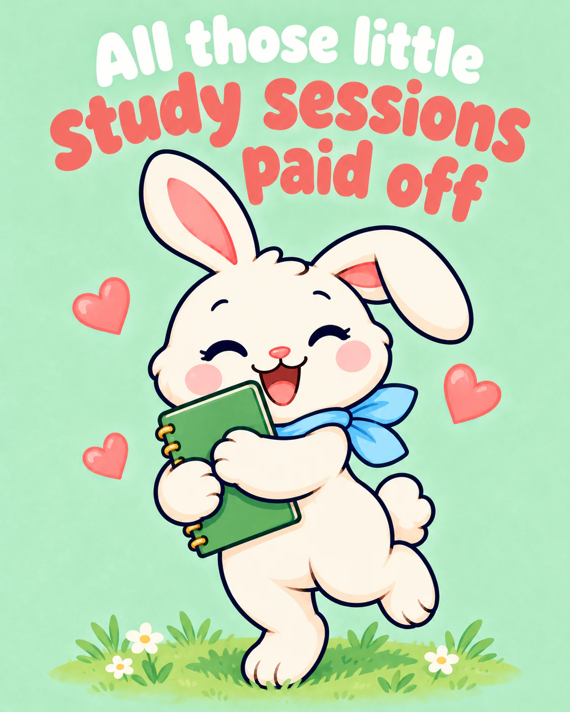 All those little study sessions paid off