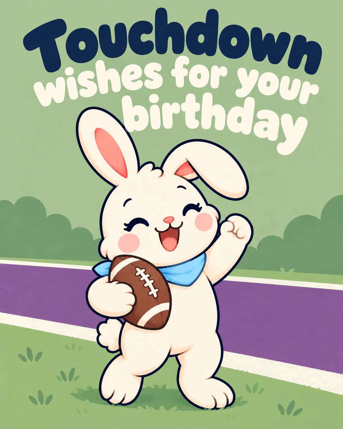 Touchdown wishes for your birthday