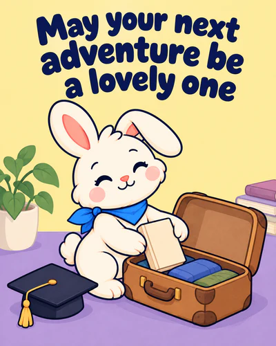 May your next adventure be a lovely one