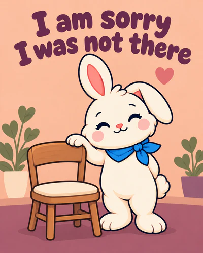 I am sorry I was not there