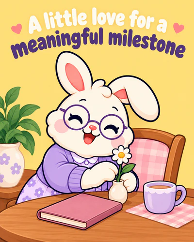 A little love for a meaningful milestone