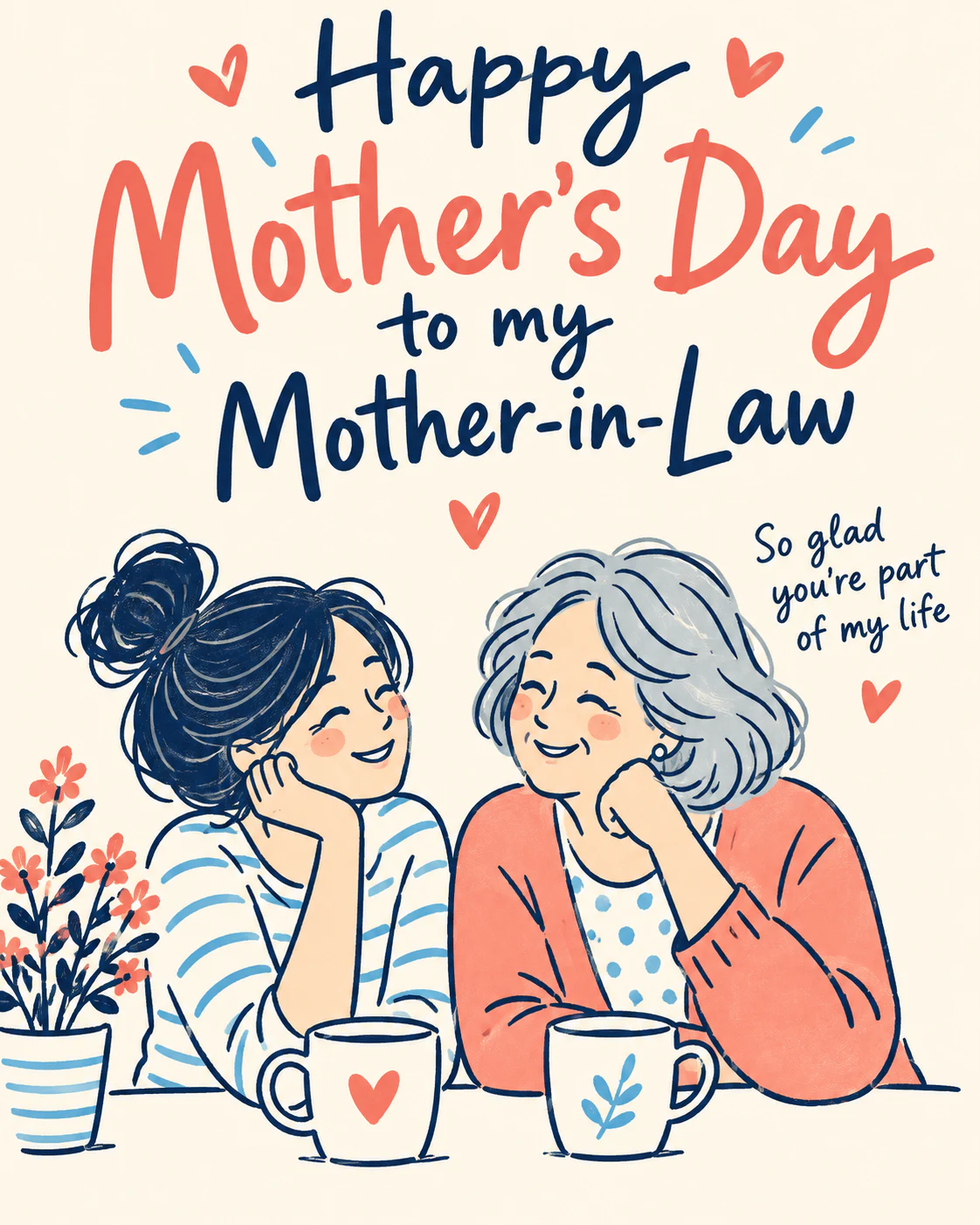 Mothers day ecard for mother in law