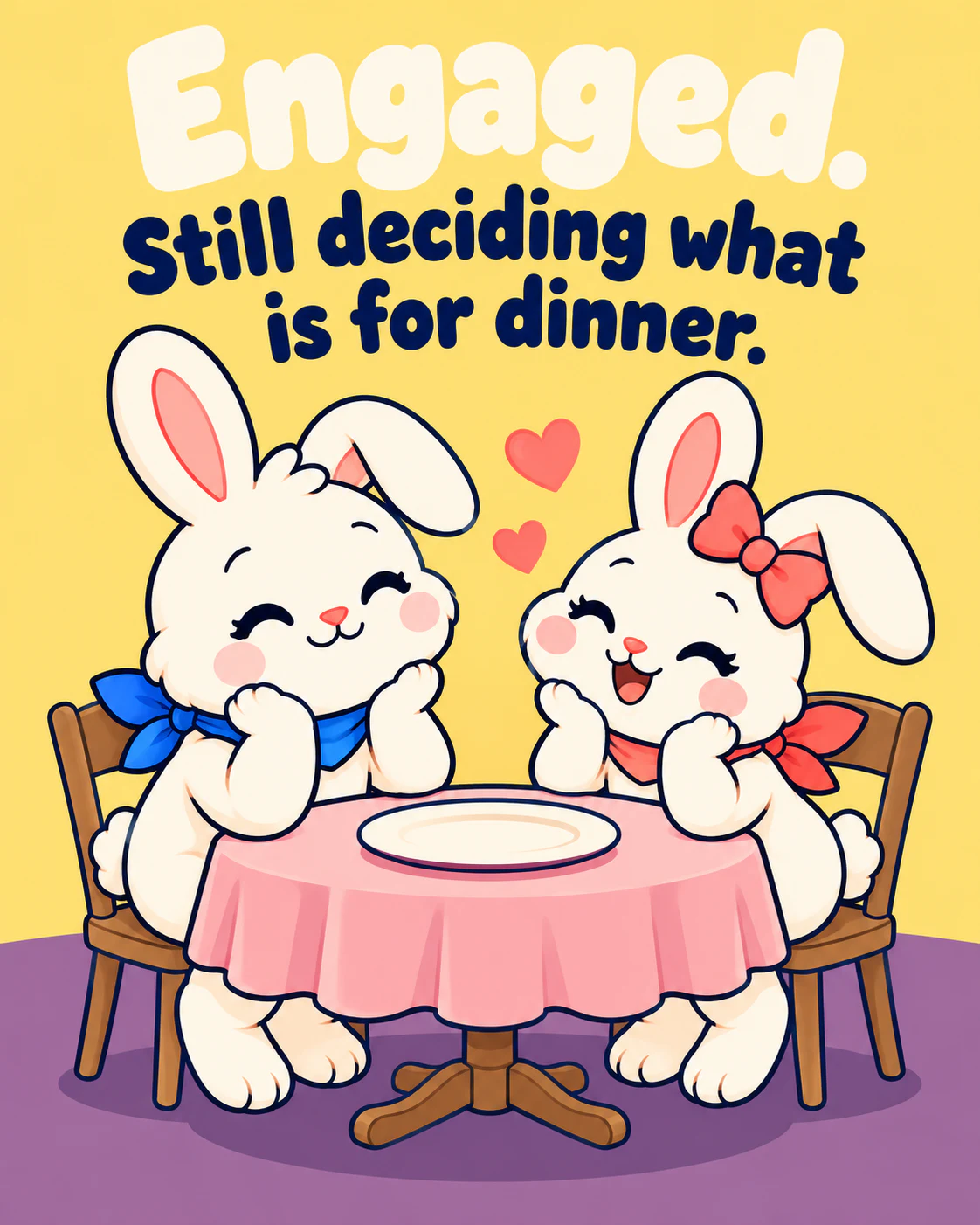 Engaged. Still deciding what is for dinner.