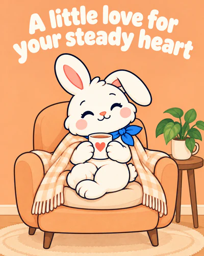 A little love for your steady heart