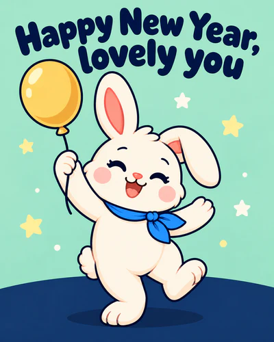 Happy New Year, lovely you