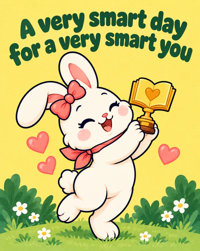 A very smart day for a very smart you