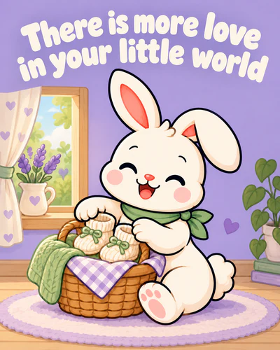 There is more love in your little world
