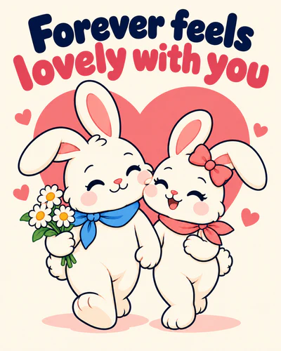 Forever feels lovely with you
