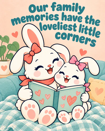 Our family memories have the loveliest little corners