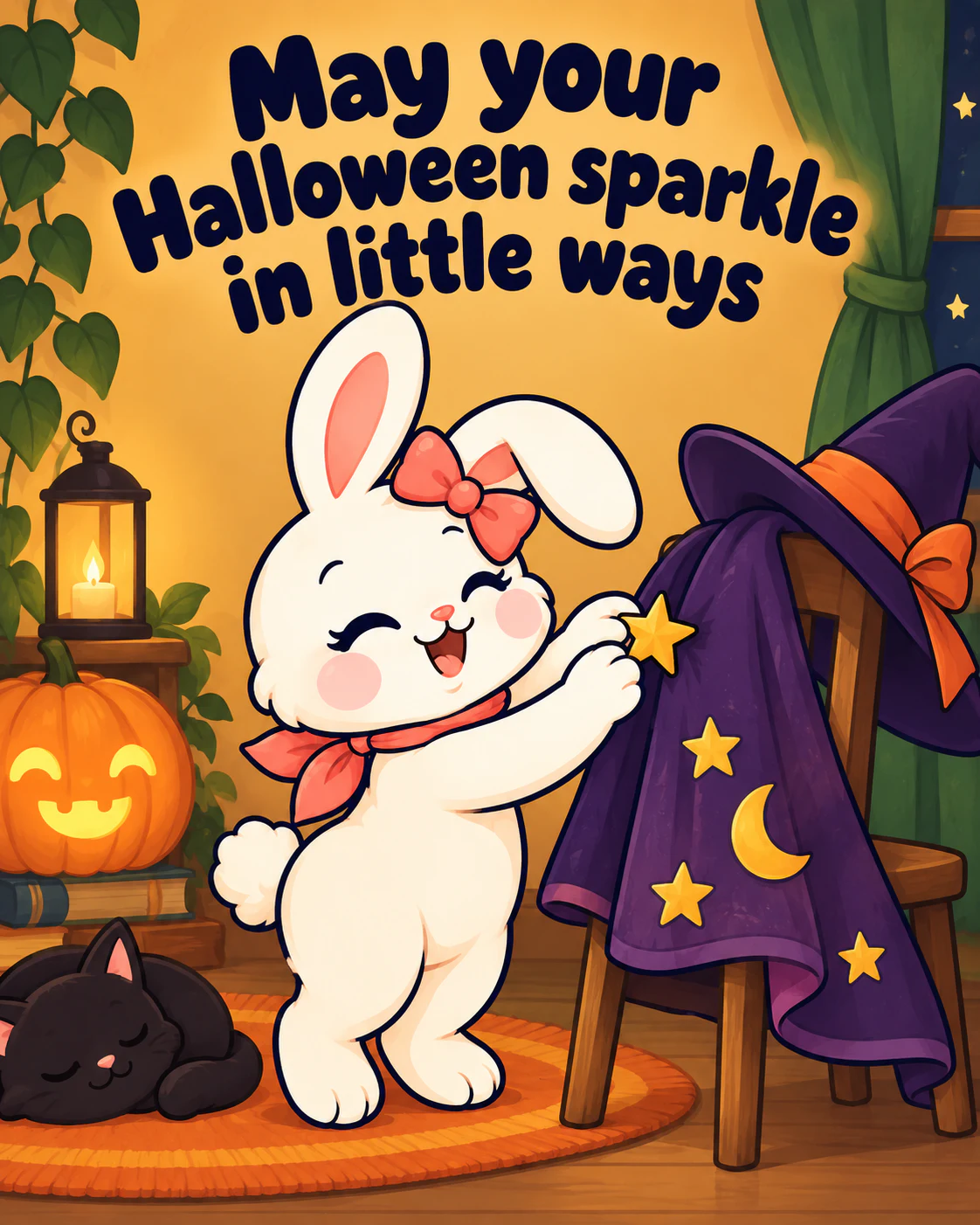 May your Halloween sparkle in little ways