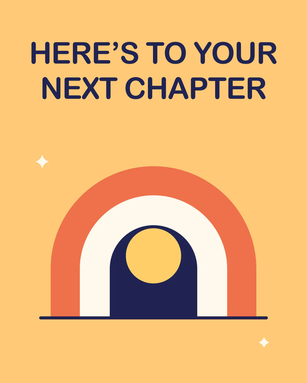 Here’s to your next chapter