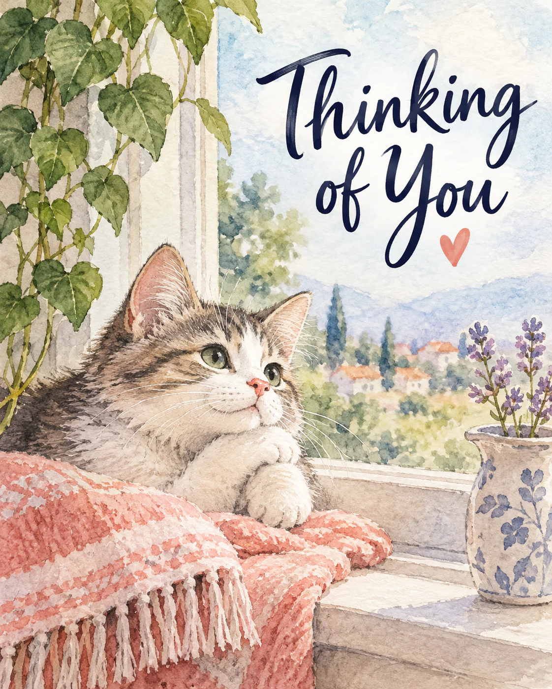 Cute thinking of you ecard