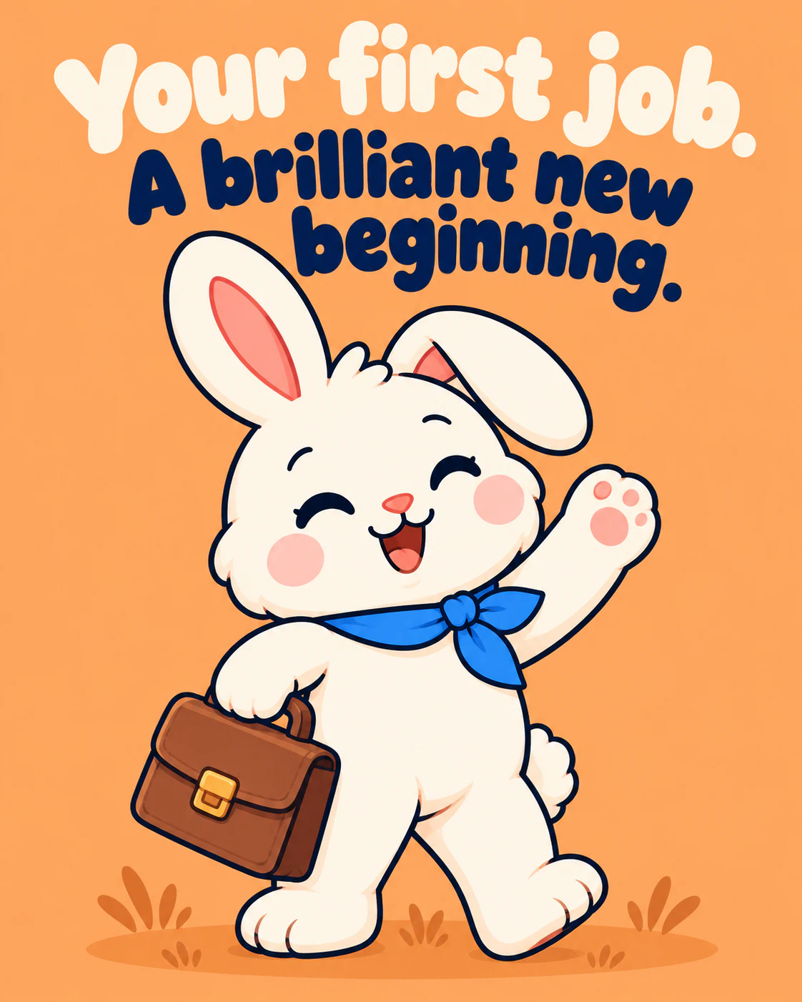 Your first job. A brilliant new beginning.