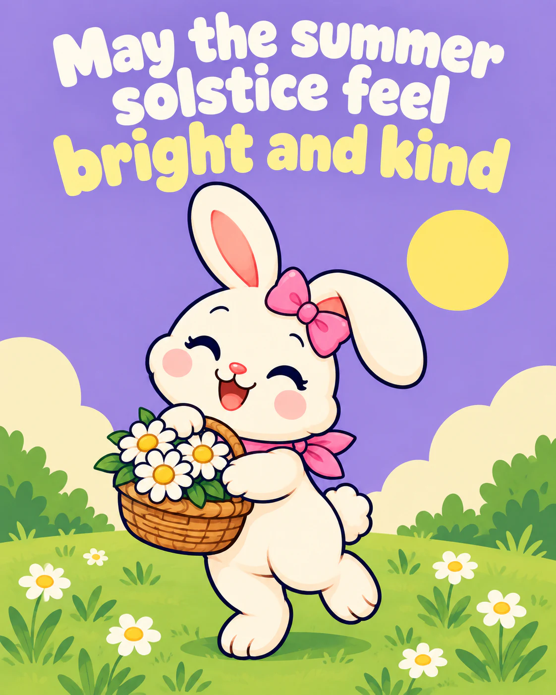 May the summer solstice feel bright and kind