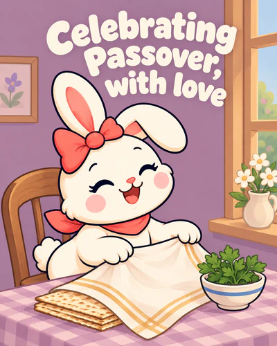 Celebrating Passover, with love